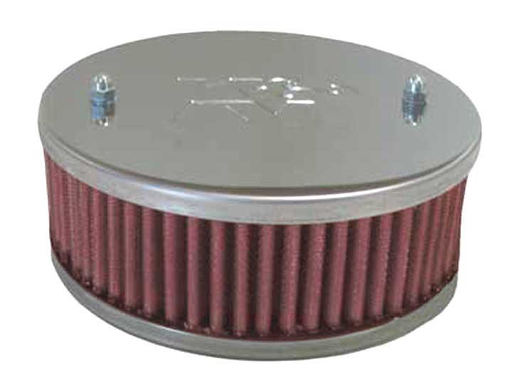 K&N Engineering K&N Universal Custom Air Filter - Oval 1.375in Flange / 4.875in ID / 2.25in Overall Height