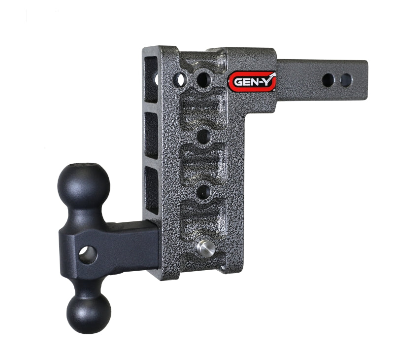 GEN-Y Hitch Gen-Y Mega Duty 2in Shank 7.5in Drop 1.5K TW 10K Hitch w/GH-031 Dual-Ball