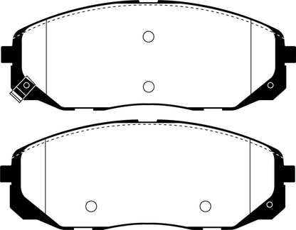 EBC 2015+ Kia Sedona 3.3L Ultimax2 Front Brake Pads