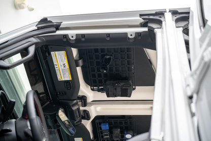 DV8 Offroad 2018-2025 Jeep Wrangler JL Roof Mount for 15In x 12In Molle Panel