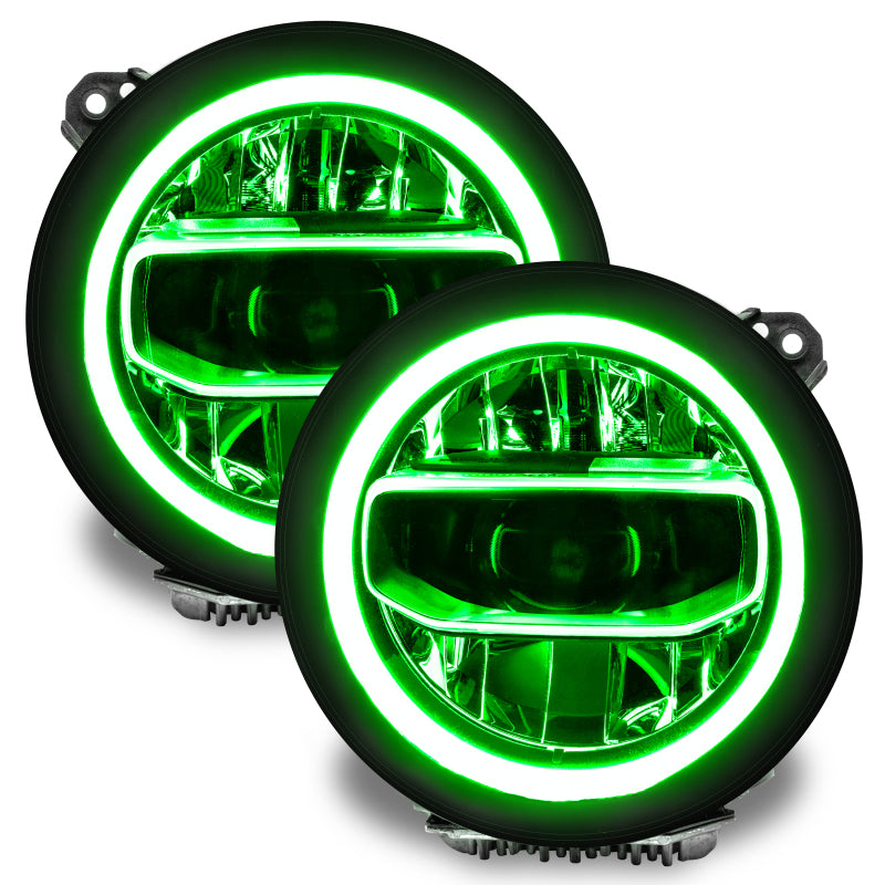 ORACLE Lighting Oracle Jeep Wrangler JL/Gladiator JT RGB+W Headlight DRL Upgrade Kit - ColorSHIFT