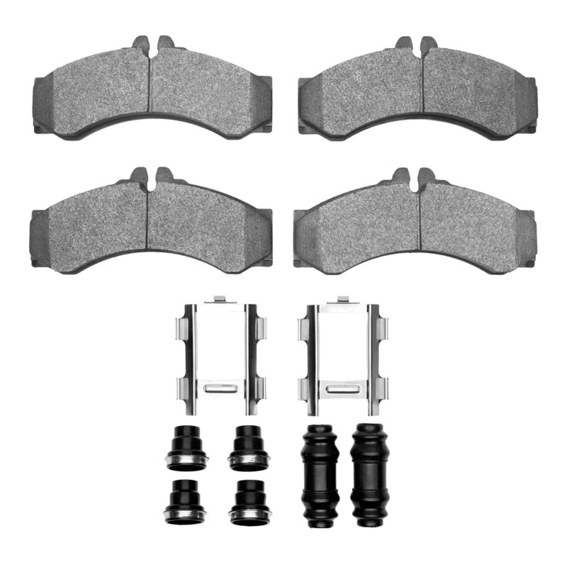 R1 Concepts R1 02-06 Dodge Sprinter 3500 Front/Rear Semi Met Pads & Hardware Kit