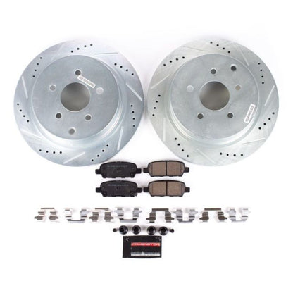 PowerStop Power Stop 03-12 Infiniti FX35 Rear Z23 Evolution Sport Brake Kit
