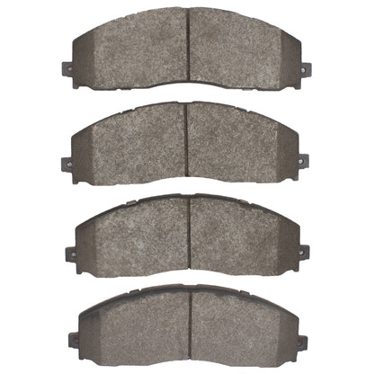 DFC 05-23 Meritor ADB-1560 Fr & Rr Heavy Duty Pads - Semi Metallic