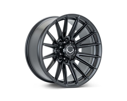 Vossen HFX-2 22x10 - 8x170 - ET18 - Super Deep Face - 125.1 - Gloss Black Wheel