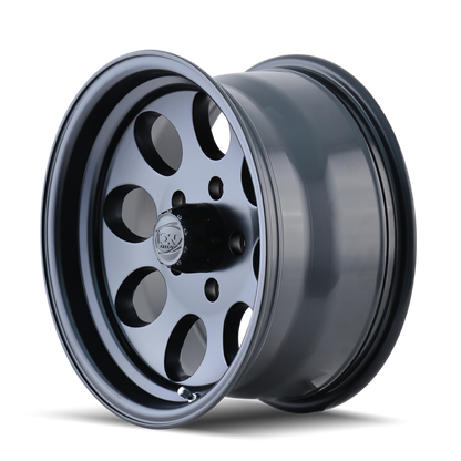 ION Wheels ION Type 171 15x8 / 5x114.3 BP / -27mm Offset / 83.82mm Hub Matte Black Wheel