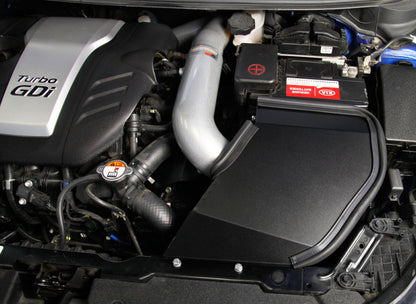 K&N Engineering K&N 14-16 Kia Forte Coup L4-1.6L F/I Silver Typhoon Short Ram Intake