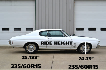 Ridetech 64-72 GM A-Body Big Block StreetGRIP Front Lowering Coil Springs Dual Rate Pair