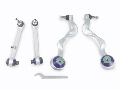 SuperPro 2008 BMW 128i Base Front Control Arm & Radius Arm Set