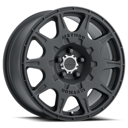 Method Wheels Method MR502 RALLY 17x8 +38mm Offset 5x4.5 67.1mm CB Matte Black Wheel