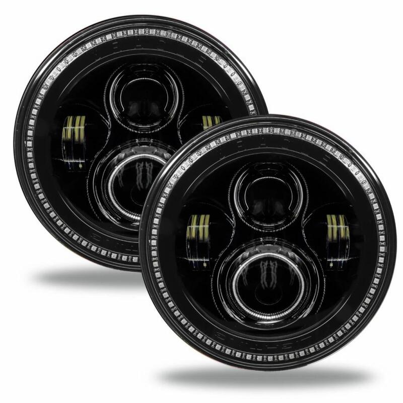 ORACLE Lighting Oracle Jeep Wrangler JL/Gladiator JT 7in. High Powered LED Headlights (Pair) - Dynamic