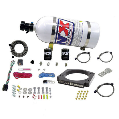Nitrous Express GM LS 112mm Adapter Plate Kit (100-400HP) w/ 10LB Bottle