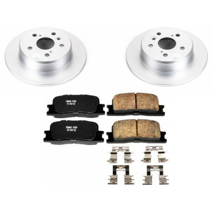PowerStop Power Stop 01-03 Toyota Highlander Rear Z17 Evolution Geomet Coated Brake Kit