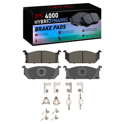 DFC 89-94 Geo Metro Front 4000 HybriDynamic Brake Pads and Hardware Kit