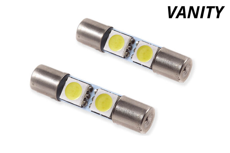 Diode Dynamics 28mm SMF1 LED Bulb - Cool - White Set of 4