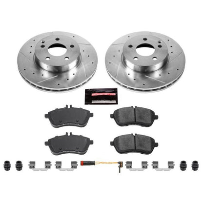 PowerStop Power Stop 12-15 Mercedes-Benz C250 Front Z23 Evolution Sport Brake Kit