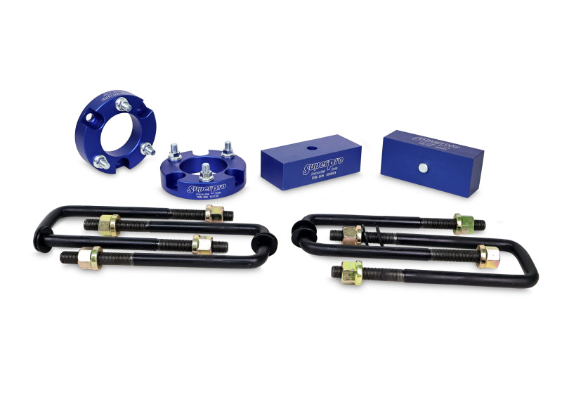 SuperPro 05-15 Nissan Navara D40 Front & Rear 35mm Block Spacer Kit - Easy Lift Kit