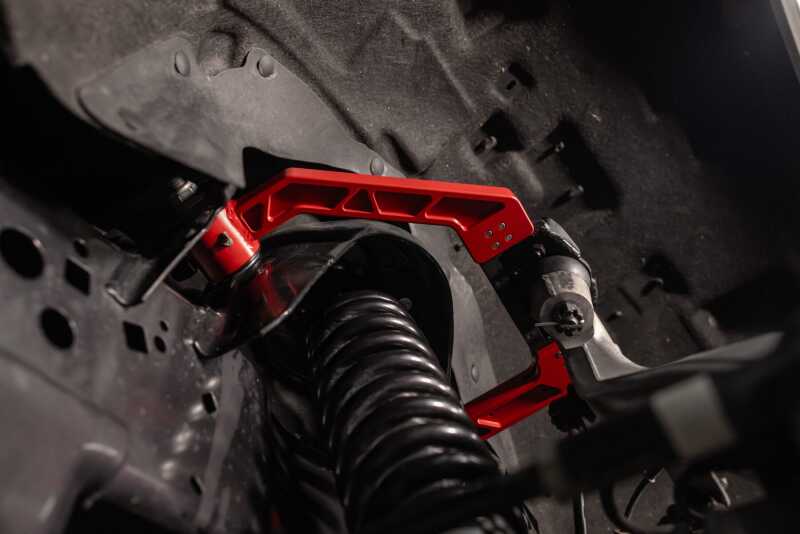 UMI Performance 15-25 Ford F-150 Adjustable Upper A-Arm Kit - Black