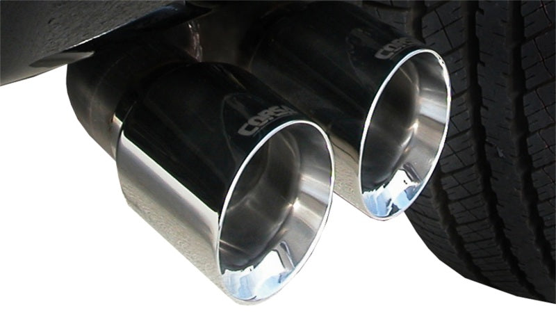 CORSA Performance Corsa 2011-2014 Ford F-150 EcoBoost 3.5L V6 Polished Sport Cat-Back Exhaust