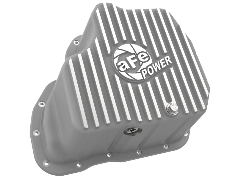 aFe Power 11-16 GM Diesel 2500HD / 3500HD V8-6.6L (TD) Street Series Engine Oil Pan Raw w/ Machined