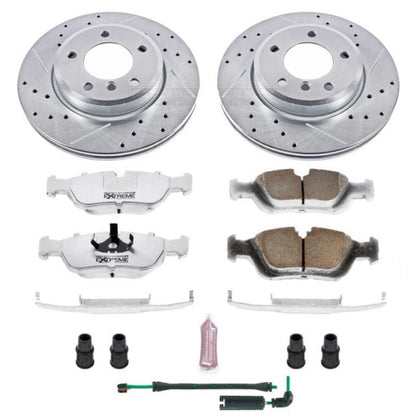 PowerStop Power Stop 2000 BMW 323i Front Z26 Street Warrior Brake Kit