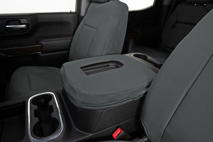Covercraft 17-24 Nissan Armada Endura PrecisionFit Custom Front Row Seat Covers - Charcoal/Charcoal