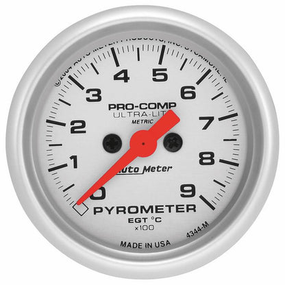 Autometer Ultra-Lite 52mm 0-900 Deg C Electronic EGT Kit