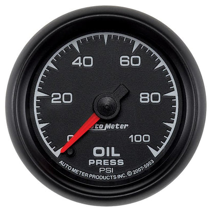 Autometer ES 52.4mm 0-100 PSI Oil Pressure Gauge