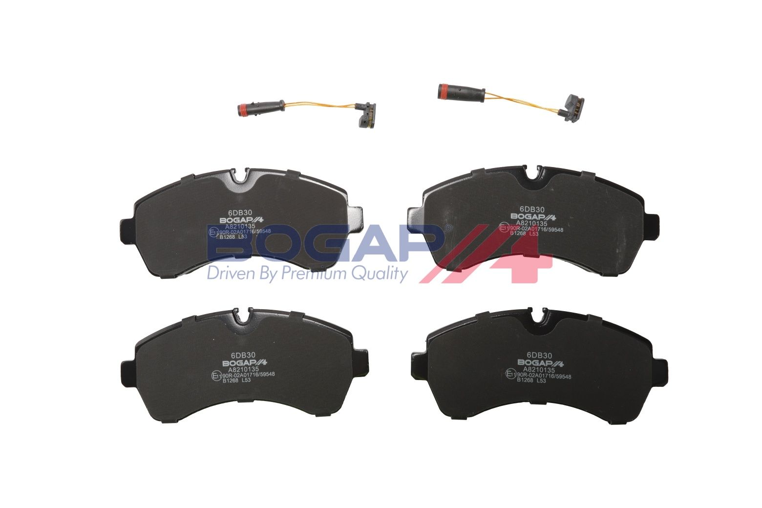 BOGAP A8210135 Brake Pad Set, Disc Brake | ML Performance Car Parts