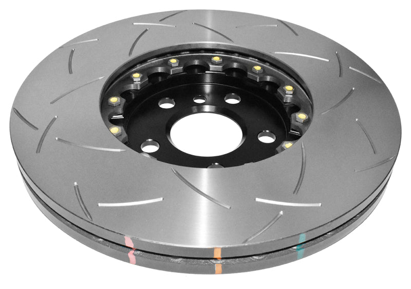 DBA 2017 Mini Cooper w/ JCW Front Brakes T3 5000 Series Front Slotted Rotor w/ Black Hat