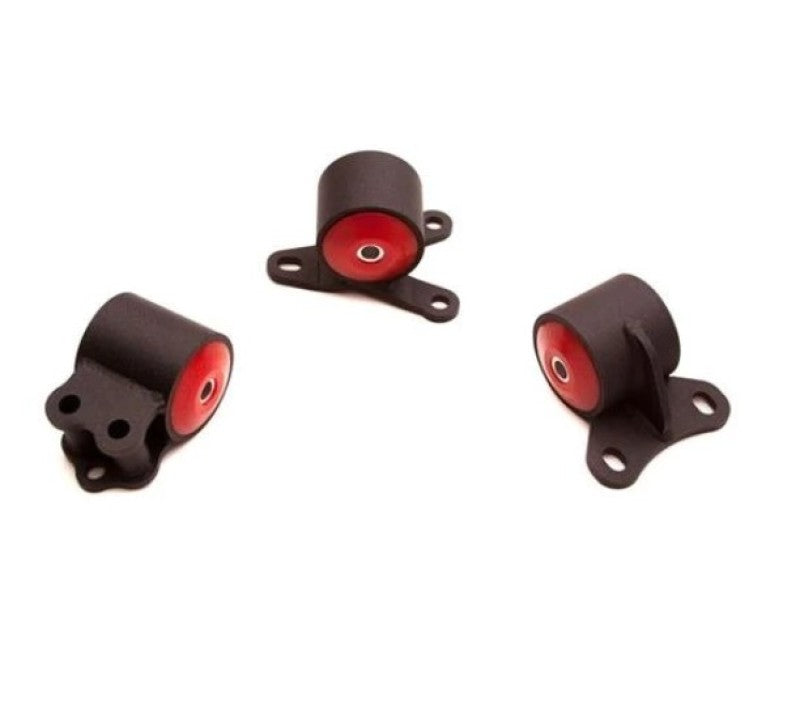 Innovative Mounts Innovative 94-01 Integra B-Series Black Steel Mounts 75A Bushings (Auto Trans 3 Bolt)