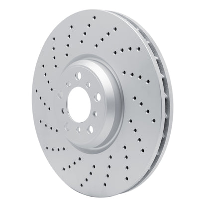 DFC 15-19 BMW X6 Left Front Drilled GeoSPEC Coated Rotor