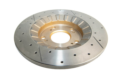 DBA 00-09 Honda S2000 Rear Street Series Drilled & Slotted Rotor w/Gold Hat