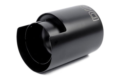 Dinan Double-Walled 4.5in Clamp-On Exhaust Tip - Black - 4.5in Outlet / 3.25in Inlet
