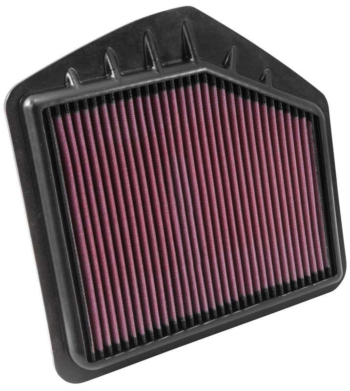 K&N Engineering K&N Replacement Panel Air Filter for 2015 Hyundai Genesis Sedan 5.0L V8 (Left)