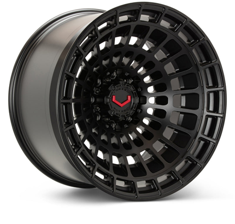 Vossen LCX-04 24x10 - 8x180 - ET+15 - Deep - 124.3 - Satin Black Wheel