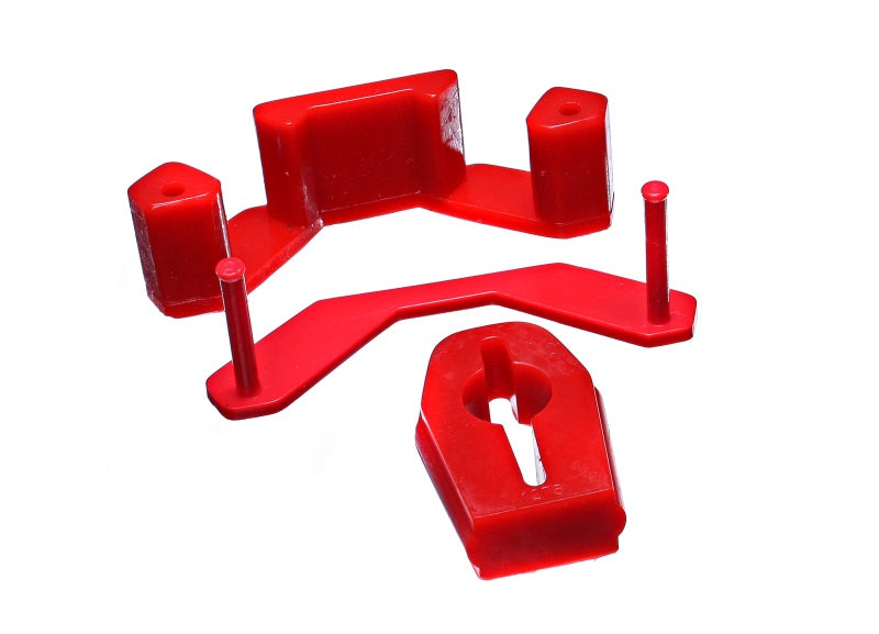 Energy Suspension Manual Trans Mount And Shifter Bushing Set - Red