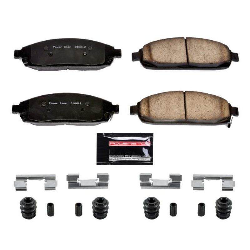 PowerStop Power Stop 06-10 Jeep Commander Front Z23 Evolution Sport Brake Pads w/Hardware