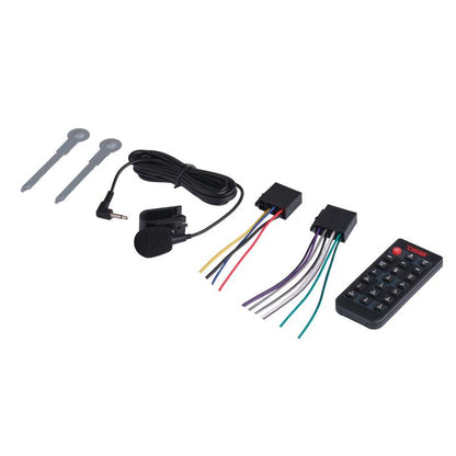 DS18 Single Din Headunit Full DSP Bluetooth USB 3 Zones RGB illumination