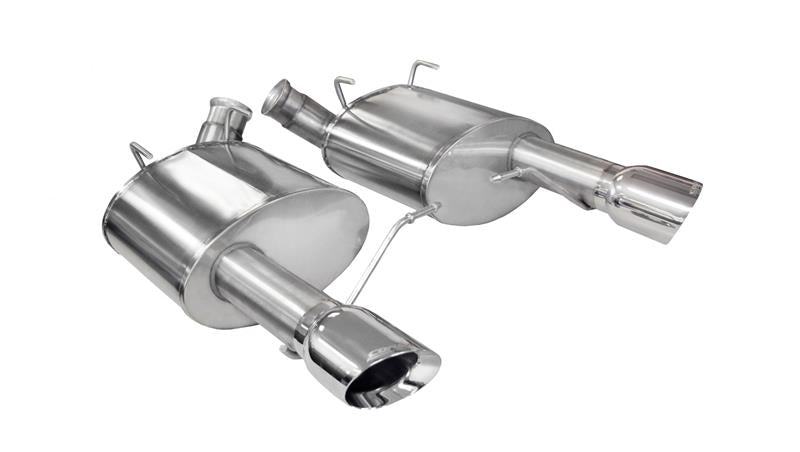 CORSA Performance Corsa 2011-2014 Ford Mustang GT/Boss 302 5.0L V8 Polished Sport Axle-Back Exhaust