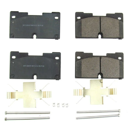 PowerStop Power Stop 2019 Chevrolet Silverado 1500 Front Z17 Evolution Ceramic Brake Pads w/Hardware