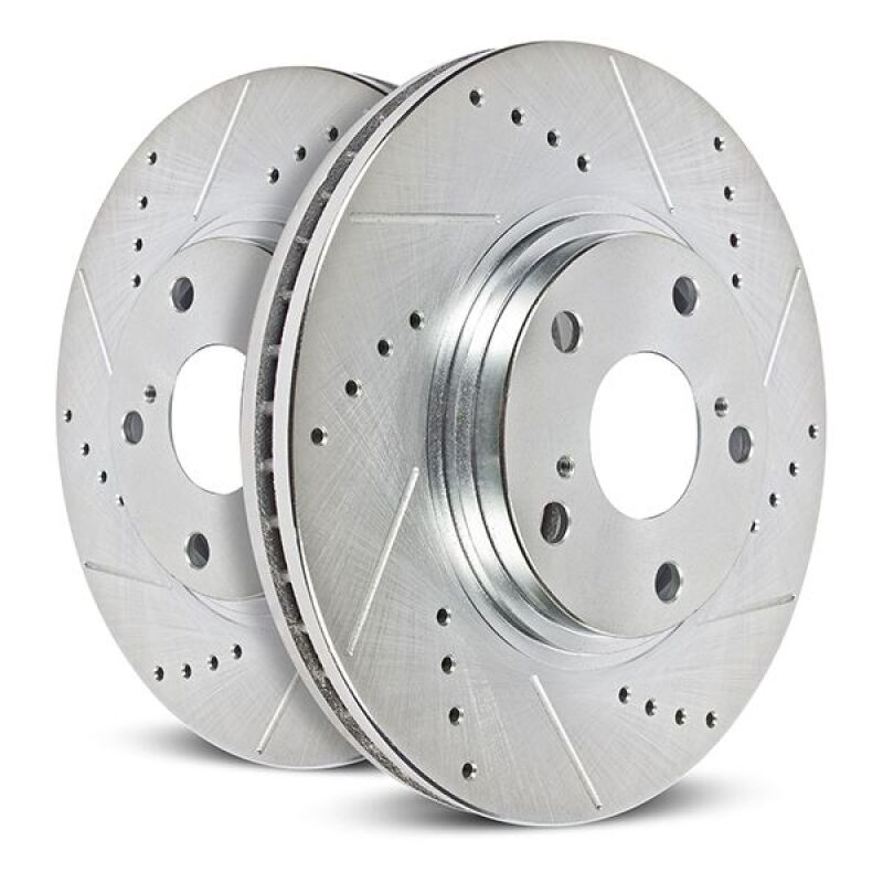 PowerStop Power Stop 23-24 Acura Integra Rear Drilled & Slotted Rotor (Pair)
