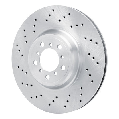 DFC 15-20 BMW M4 Left Front Drilled Brake Rotor