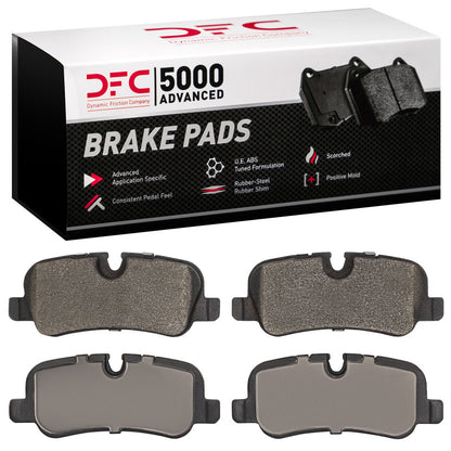 DFC 05-16 Land Rover Range Rover Sport Rear Low Metallic 5000 Advanced Brake Pads