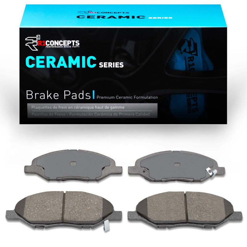 R1 Concepts R1 07-17 Nissan Tiida (Mexico) Front R1 Ceramic Brake Pads