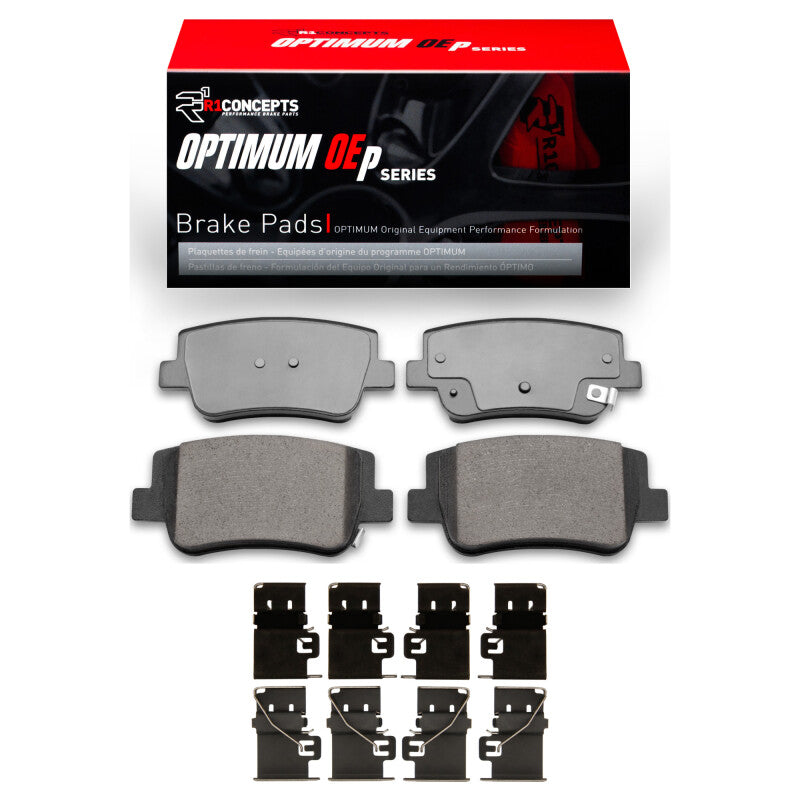R1 Concepts R1 2021-2025 Hyundai Sonata Rear R1 Optimum OE Pads & Hardware Kit