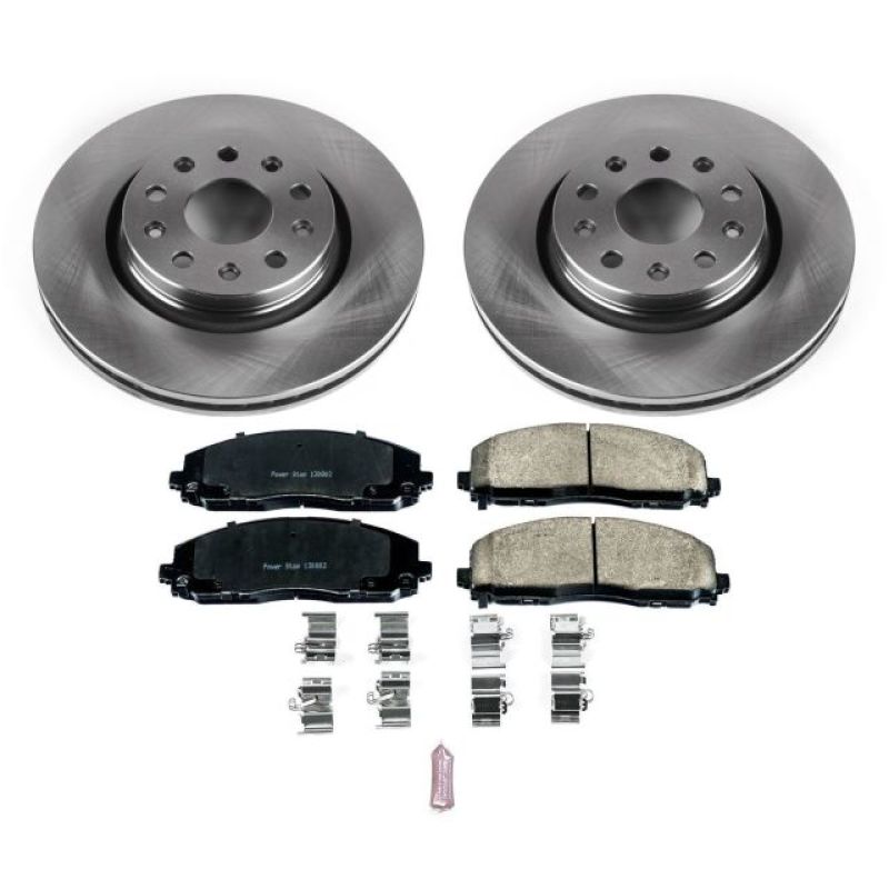 PowerStop Power Stop 18-19 Jeep Wrangler Front Autospecialty Brake Kit