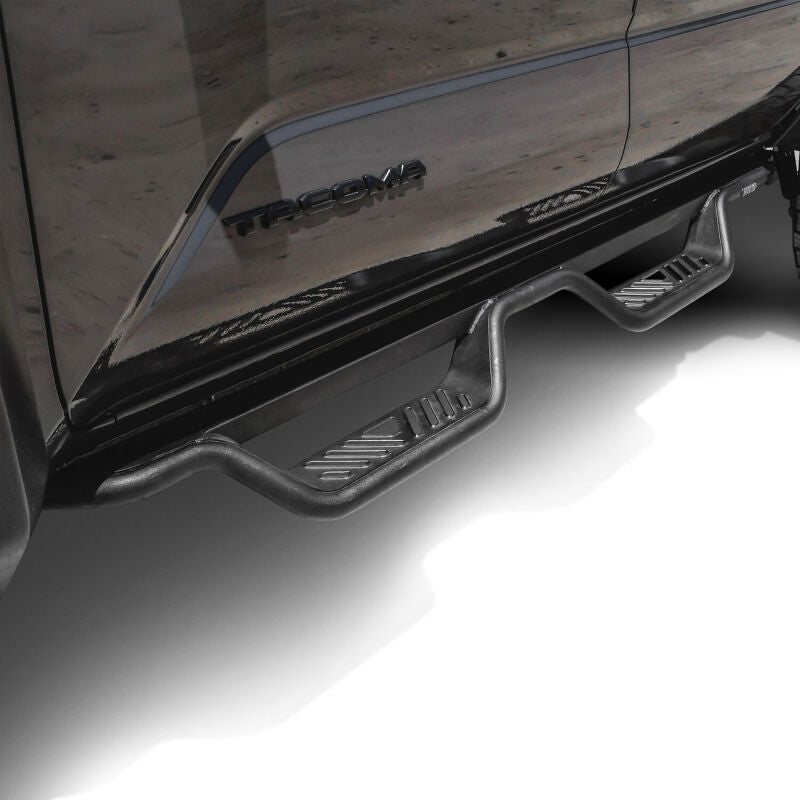 Westin 2024 Toyota Tacoma Outlaw Drop Nerf Step Bars - Textured Black