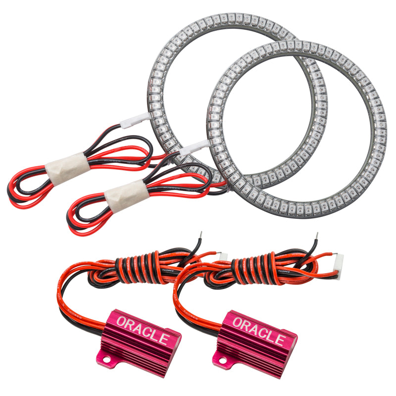 ORACLE Lighting Oracle Jeep Wrangler JL/Gladiator JT LED Surface Mount Fog Light Halo Kit - White