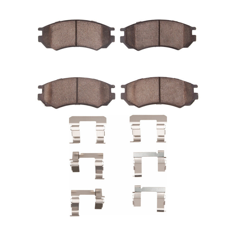R1 Concepts R1 91-00 Nissan NX Front Optimum OE Pads & Hardware Kit